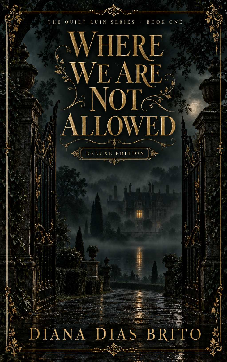 Where We Are Not Allowed deluxe hardcover cover